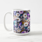 Mug Les papillons rêvent floraux (Gauche)