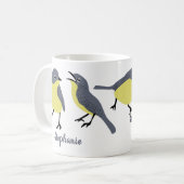 Mug Les Parulines de Kirtland Amateurs d'oiseaux Perso (Devant gauche)