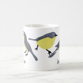 Mug Les Parulines de Kirtland Amateurs d'oiseaux Perso (Centre)