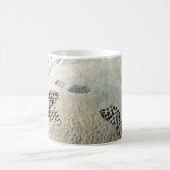 Mug Les pas dans le sable (Centre)