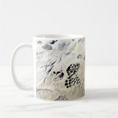 Mug Les pas dans le sable (Gauche)