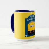 Mug Les passionnés de train ferroviaire britannique (Devant gauche)