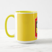 Mug Les passionnés de train ferroviaire britannique (Gauche)