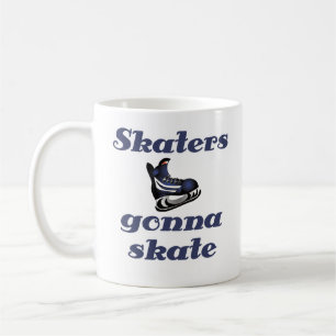 Mug Les patineurs de hockey vont patiner