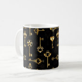 Mug Les Patters de Seamless avec Golden Keys (Devant gauche)