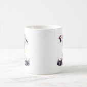 Mug Les pattes et donnent des mercis (Centre)