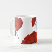 Mug Les pavots (Devant gauche)