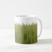Mug Les pavots dans une boue de blé (Devant droit)