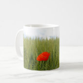 Mug Les pavots dans une boue de blé (Devant gauche)