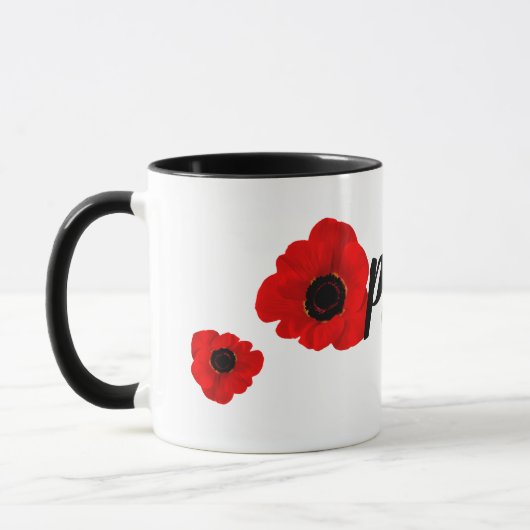 Mug Les pavots de Papi (Gauche)