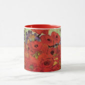 Mug Les pavots rouges et les marguerites de Vincent va (Centre)