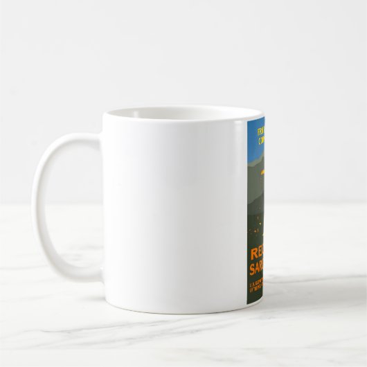 Mug Les Peaux Fruits ne comptent pas comme des Litter! (Gauche)