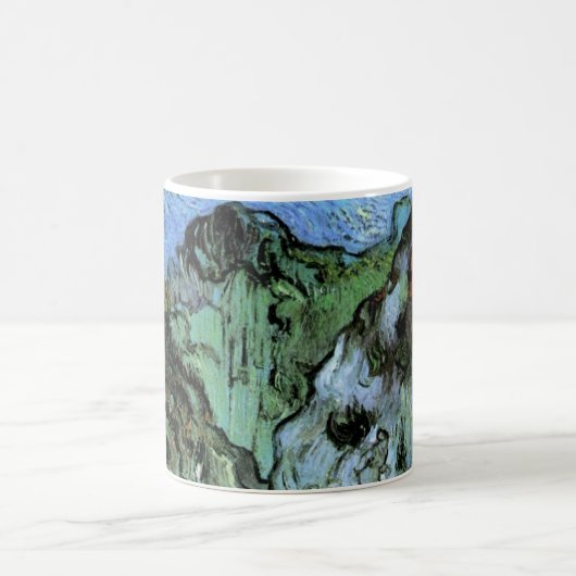 Mug Les Peiroulets Ravine par Vincent van Gogh (Centre)