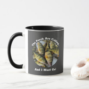 Mug Les perches appellent les poissonneries de la pêch