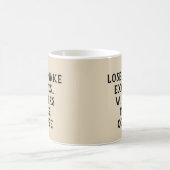 Mug Les perdants font des examens - Gagnants / Café - (Centre)