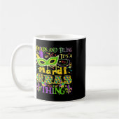 Mug Les perles et la lessive C'est un Mardi Gras (Gauche)