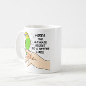 Mug Les perruches rendent la vie meilleure (Devant gauche)