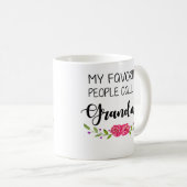 Mug Les personnes préférées m'appellent grand-maman (Devant droit)