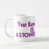 Mug Les petites femmes ont personnalisé ÉTONNER ! (Gauche)