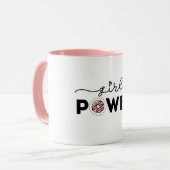 Mug Les petites filles qui font du pouvoir (Devant gauche)