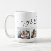 Mug Les petits font la vie grand | 4 Collage photo (Gauche)