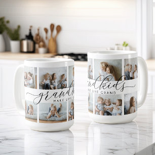 Mug Les petits font la vie grand 8 Collage photo