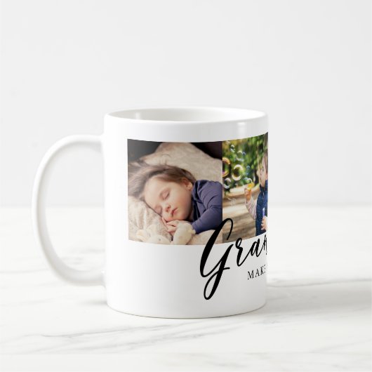 Mug Les petits font la vie Grand Multi Photo (Gauche)