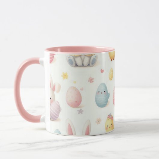 Mug Les Petits Poussins & Lapins (Gauche)