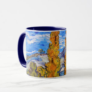 Mug Les Peupliers à Saint-Rémy, Van Gogh