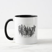 Mug Les philosophes au dîner, c.1750 (Gauche)