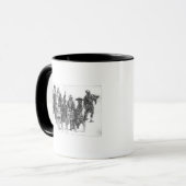 Mug Les philosophes au dîner, c.1750 (Devant gauche)