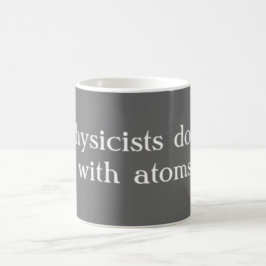 Mug Les physiciens le font (Centre)