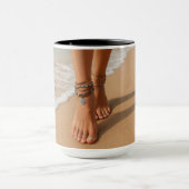 Mug Les pieds dans l'eau (Centre)