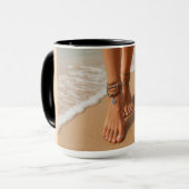 Mug Les pieds dans l'eau (Devant gauche)