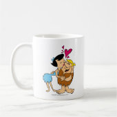 Mug Les Pierrafeu | Betty Kissing Barney (Gauche)