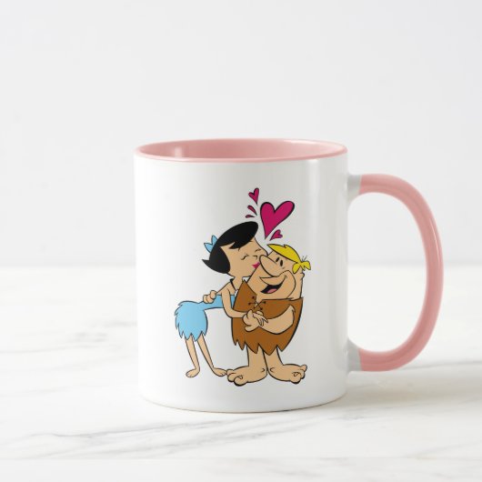 Mug Les Pierrafeu | Betty Kissing Barney (Droite)