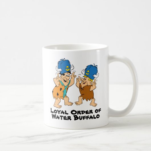 Mug Les Pierrafeu | Buffles d'eau Fred & Barney (Droite)