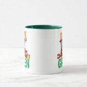 Mug Les Pierrafeu | Fred & Barney - Drive Green (Centre)