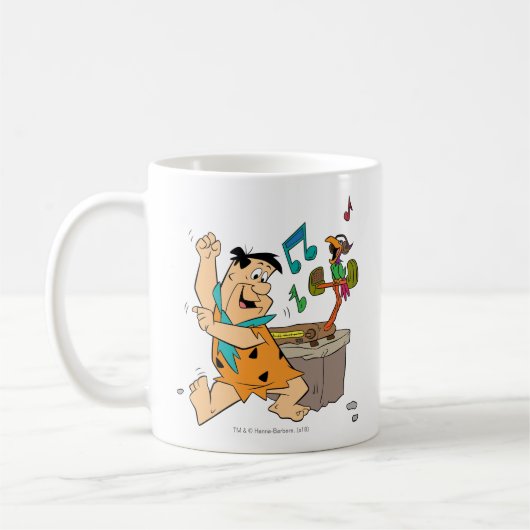 Mug Les Pierrafeu | Fred Flintstone Dancing (Gauche)