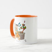 Mug Les Pierrafeu | Fred Flintstone Dancing (Devant gauche)