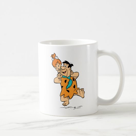 Mug Les Pierrafeu | Fred & Pebbles Flintstone (Droite)
