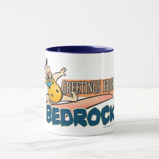 Mug Les Pierrafeu | Fred - Salutations De Bedrock (Centre)