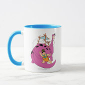 Mug Les Pierrafeu | Fred Sliding Down Tail (Gauche)