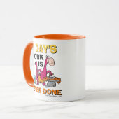 Mug Les Pierrafeu | Maison de nettoyage Dino (Devant gauche)