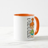 Mug Les Pierrafeu | Pierre de caillou (Devant droit)