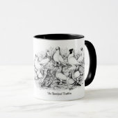 Mug Les Pigeons Tumbler à courte vue (Devant droit)