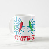Mug Les piments de New Mexico fonctionneront pour Hatc (Devant gauche)