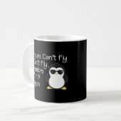 Mug Les pingouins ne peuvent pas voler Penguin Penguin (Devant gauche)