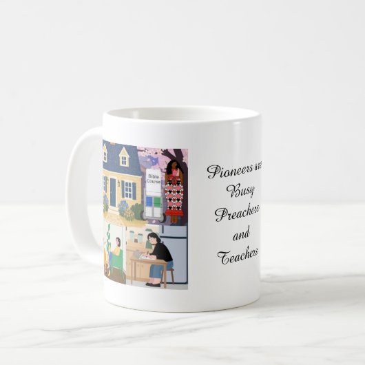 Mug Les pionniers sont des prédicateurs et des enseign (Devant gauche)