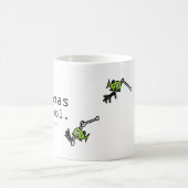 Mug Les piranhas sont frais. (enrouler autour de (Centre)